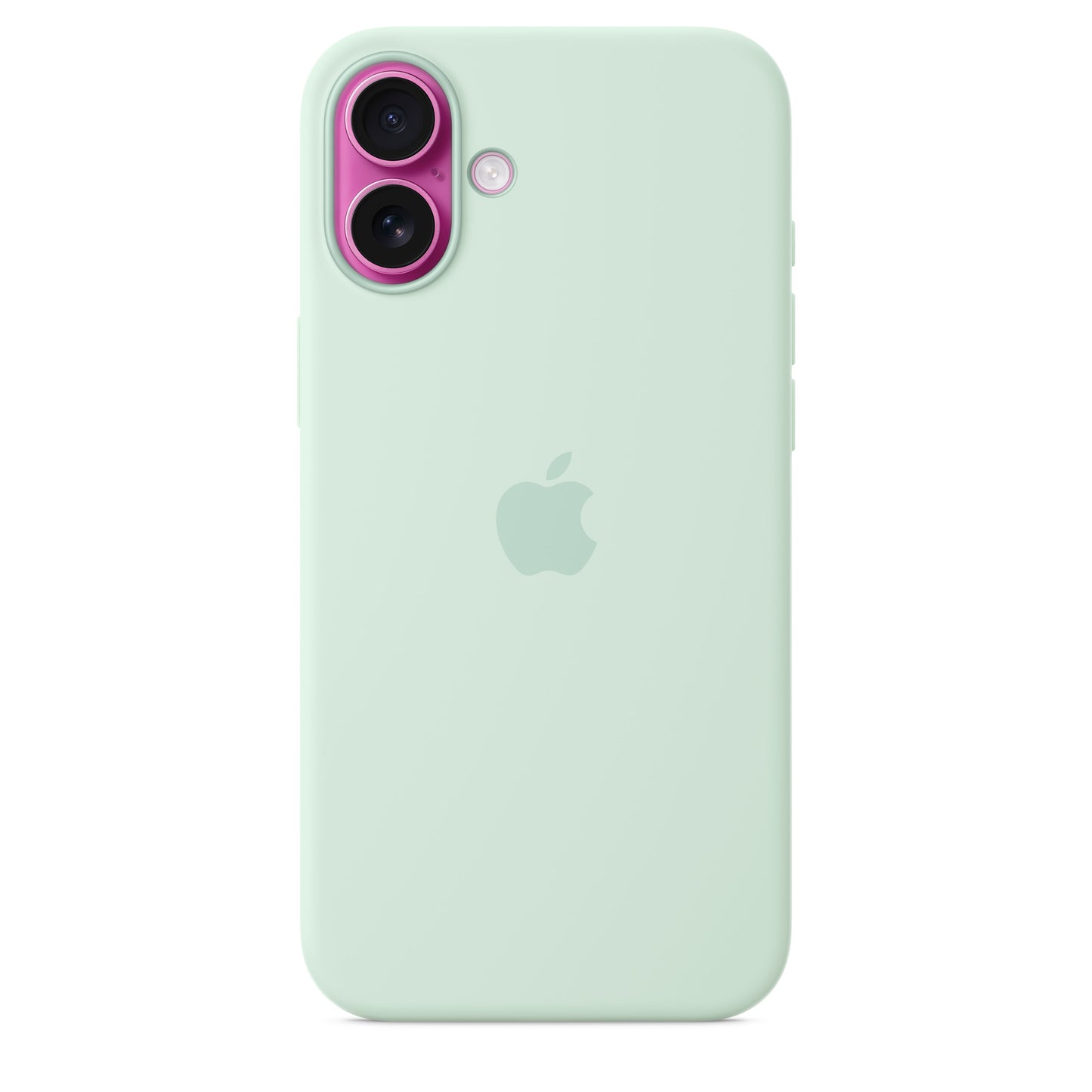 Capa em silicone com MagSafe para iPhone 16 Plus - Água-marinha
