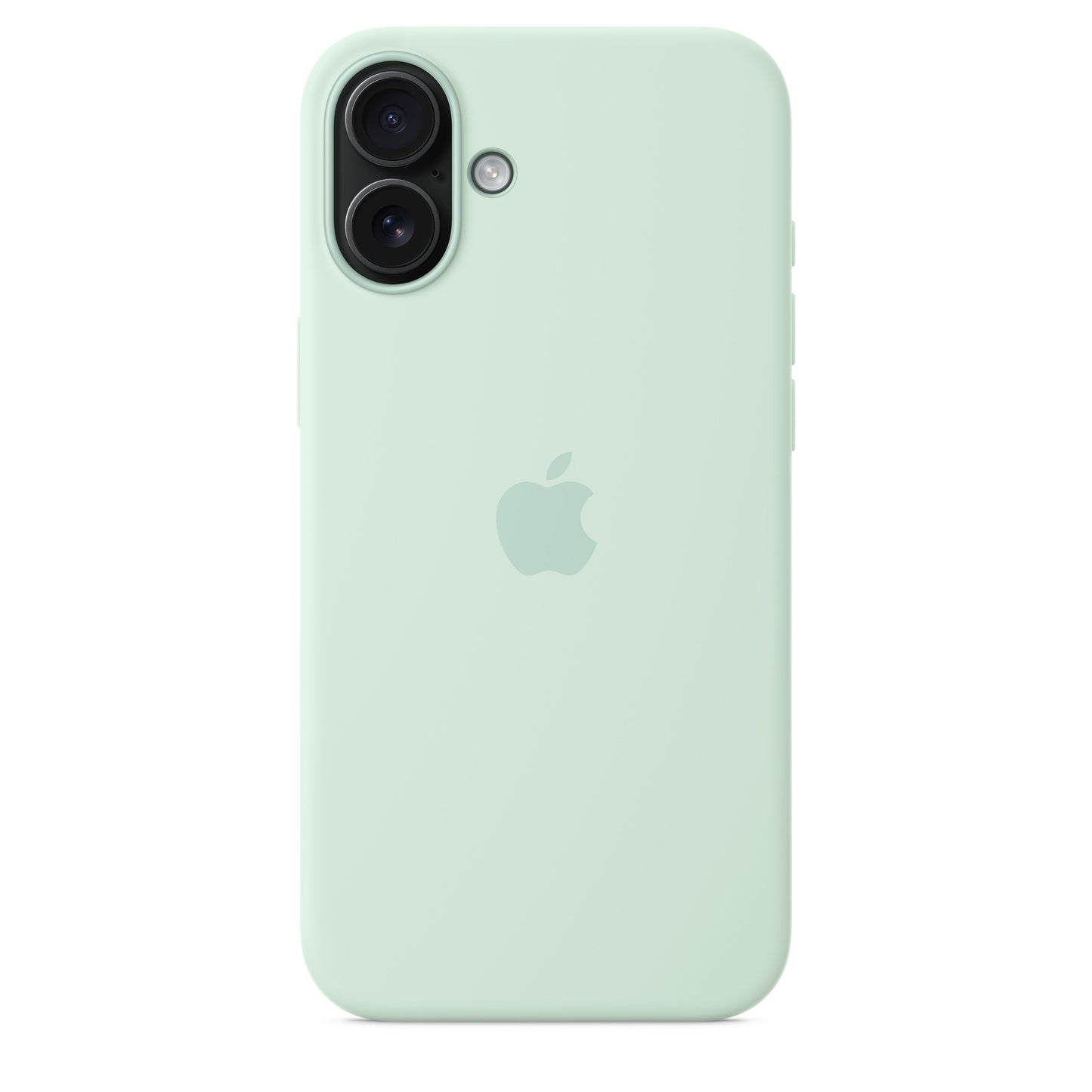 Capa em silicone com MagSafe para iPhone 16 Plus - Água-marinha