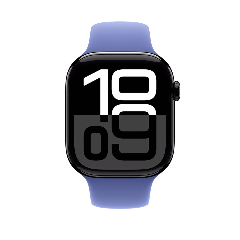 Bracelete desportiva azul-violeta de 46 mm - S/M