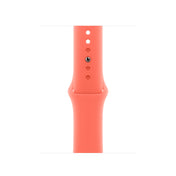 Bracelete desportiva tangerina de 42 mm - M/L