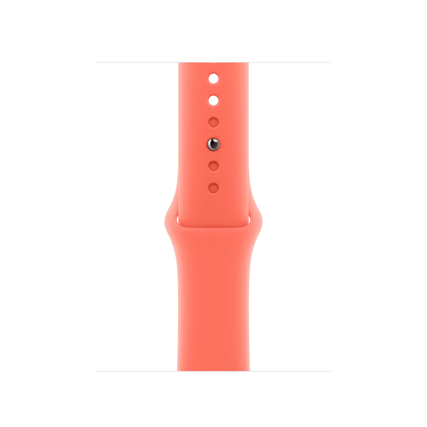 Bracelete desportiva tangerina de 42 mm - S/M