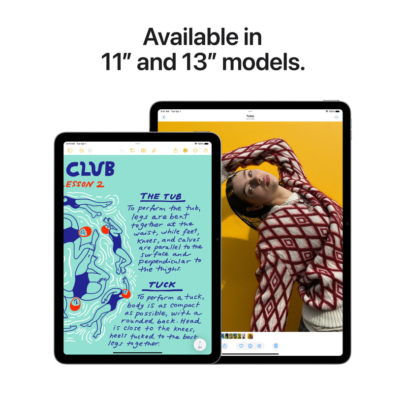 iPad Air de 11 polegadas Wi-Fi 128 GB - Cinzento sideral (M3)