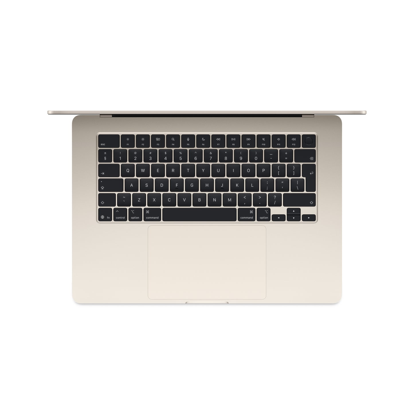 MacBook Air de 15 polegadas: Processador M4 da Apple com CPU 10-core e GPU 10-core, 256 GB SSD - Luz das estrelas