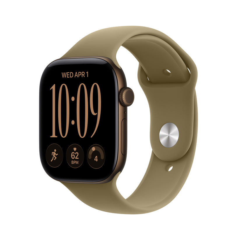 Apple_Watch_Series_12_46mm_GPS_Dark_Bronze_Aluminum_Sport_Band_Olive_PDP_Image_Position_1__pt-PT