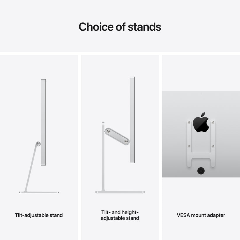 Studio Display - Vidro padrão - Suporte para ajuste de inclinação