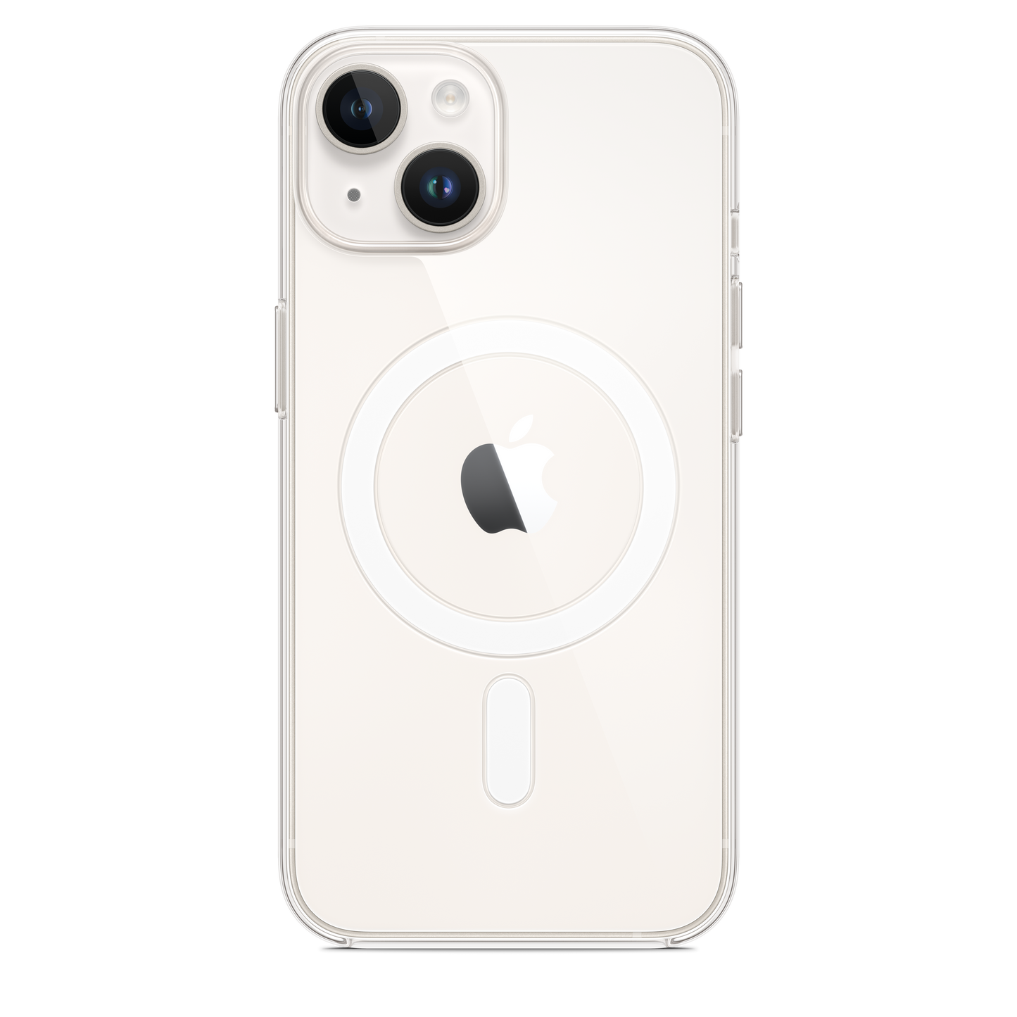 Capa transparente com MagSafe para iPhone 14