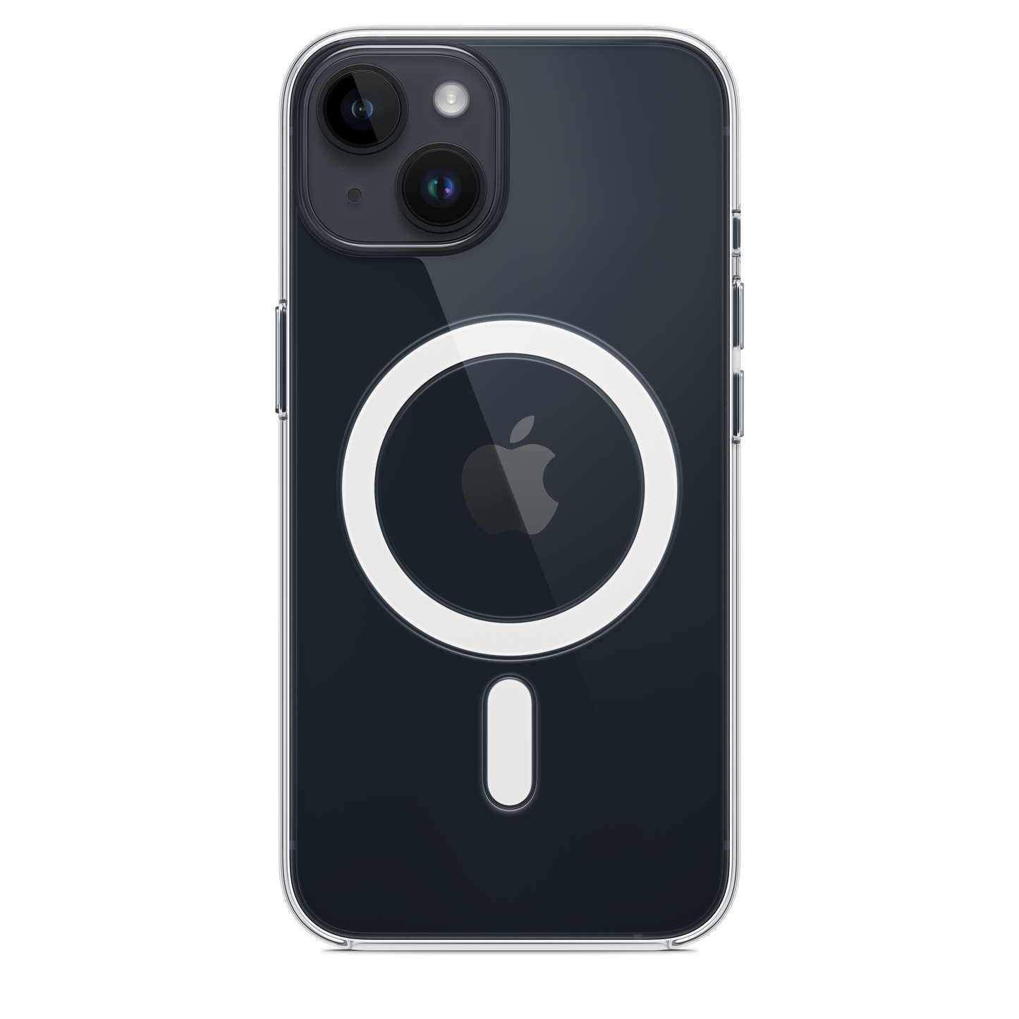 Capa transparente com MagSafe para iPhone 14