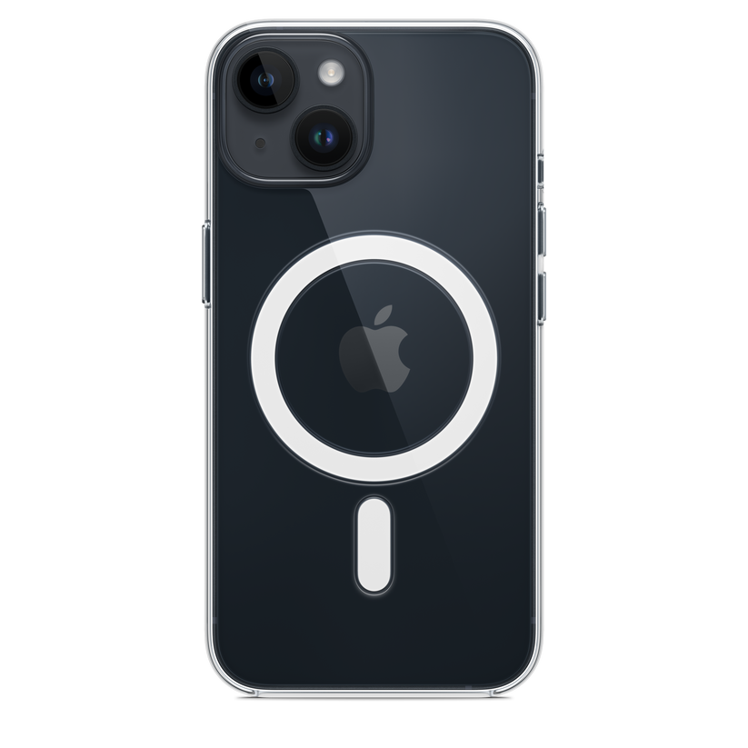 Capa transparente com MagSafe para iPhone 14