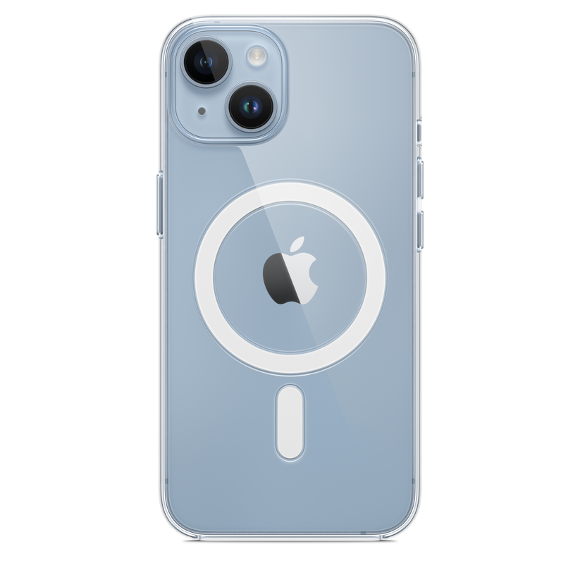 Capa transparente com MagSafe para iPhone 14