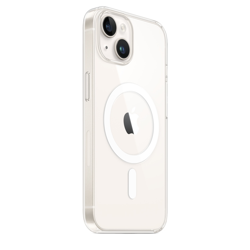 Capa transparente com MagSafe para iPhone 14