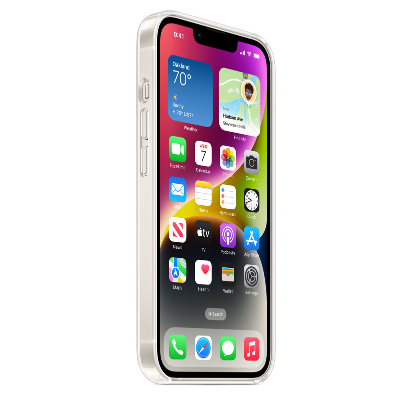 Capa transparente com MagSafe para iPhone 14