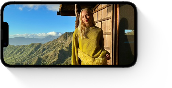Vista frontal do iPhone 17e, ecrã Super Retina XDR
