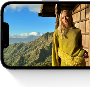 Vista frontal do iPhone 17e, ecrã Super Retina XDR