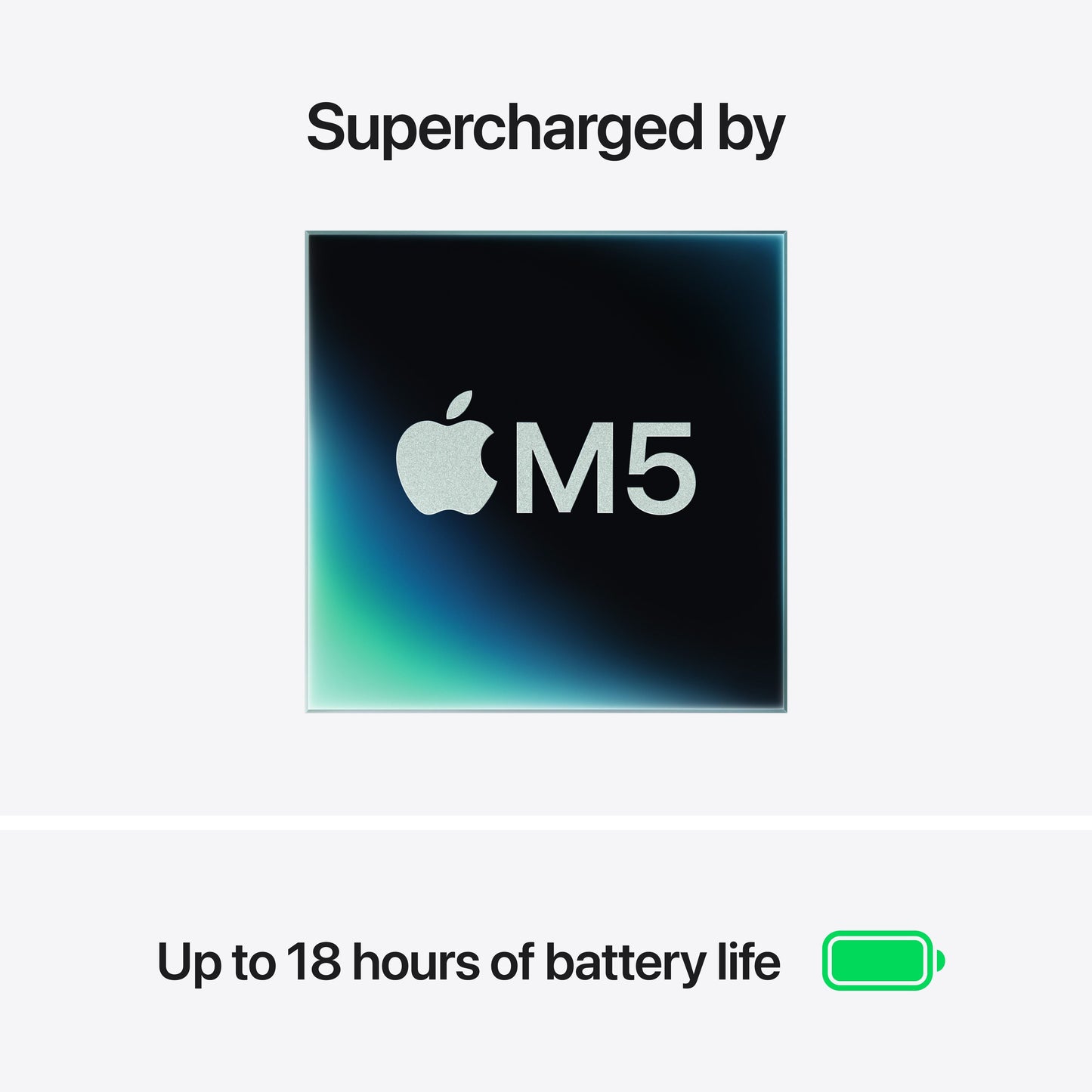 MacBook Air de 15 polegadas: Processador M5 da Apple com CPU 10‑Core e GPU 10‑Core, 1 TB SSD - Azul céu