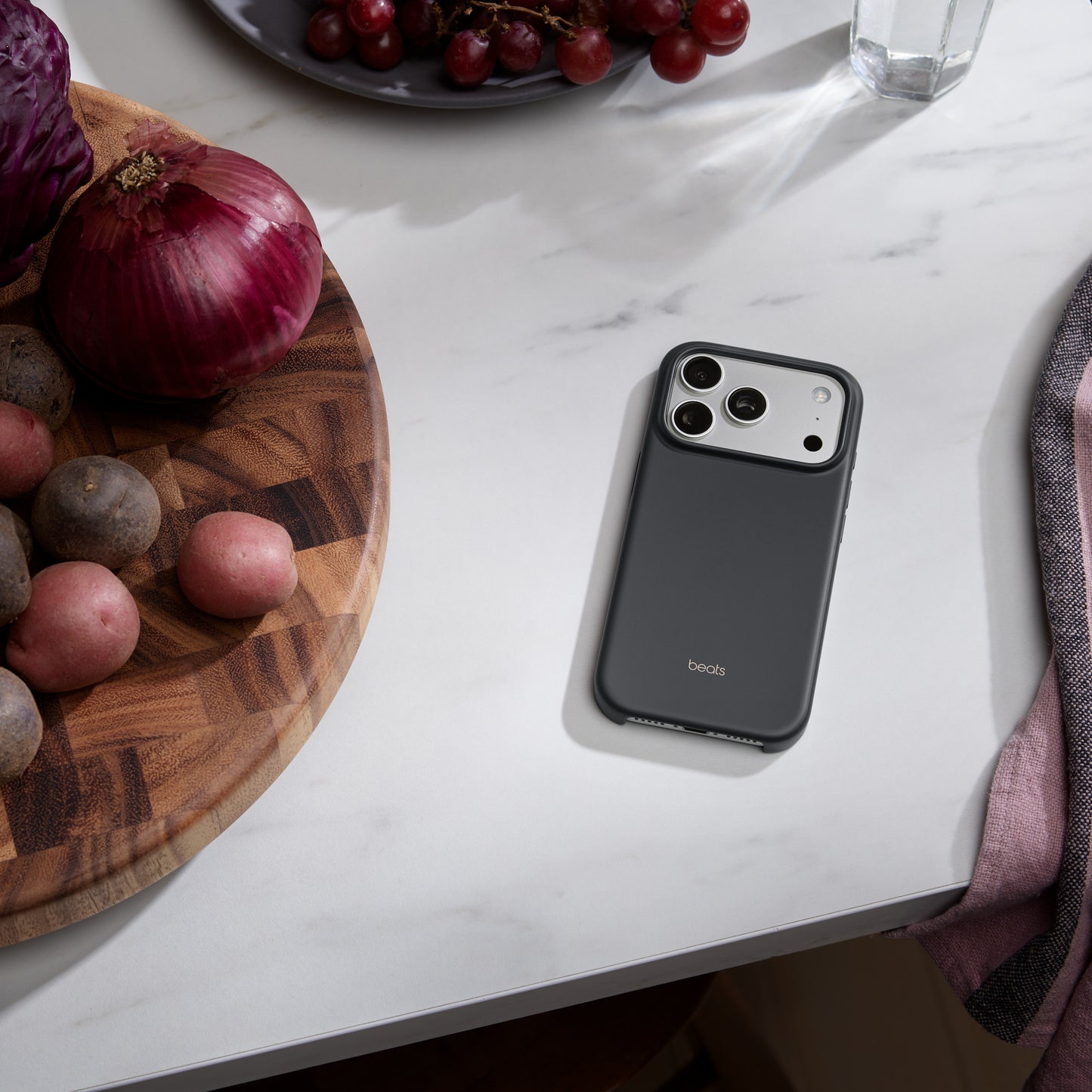 Capa Beats Case iPhone 17 Pro Granito