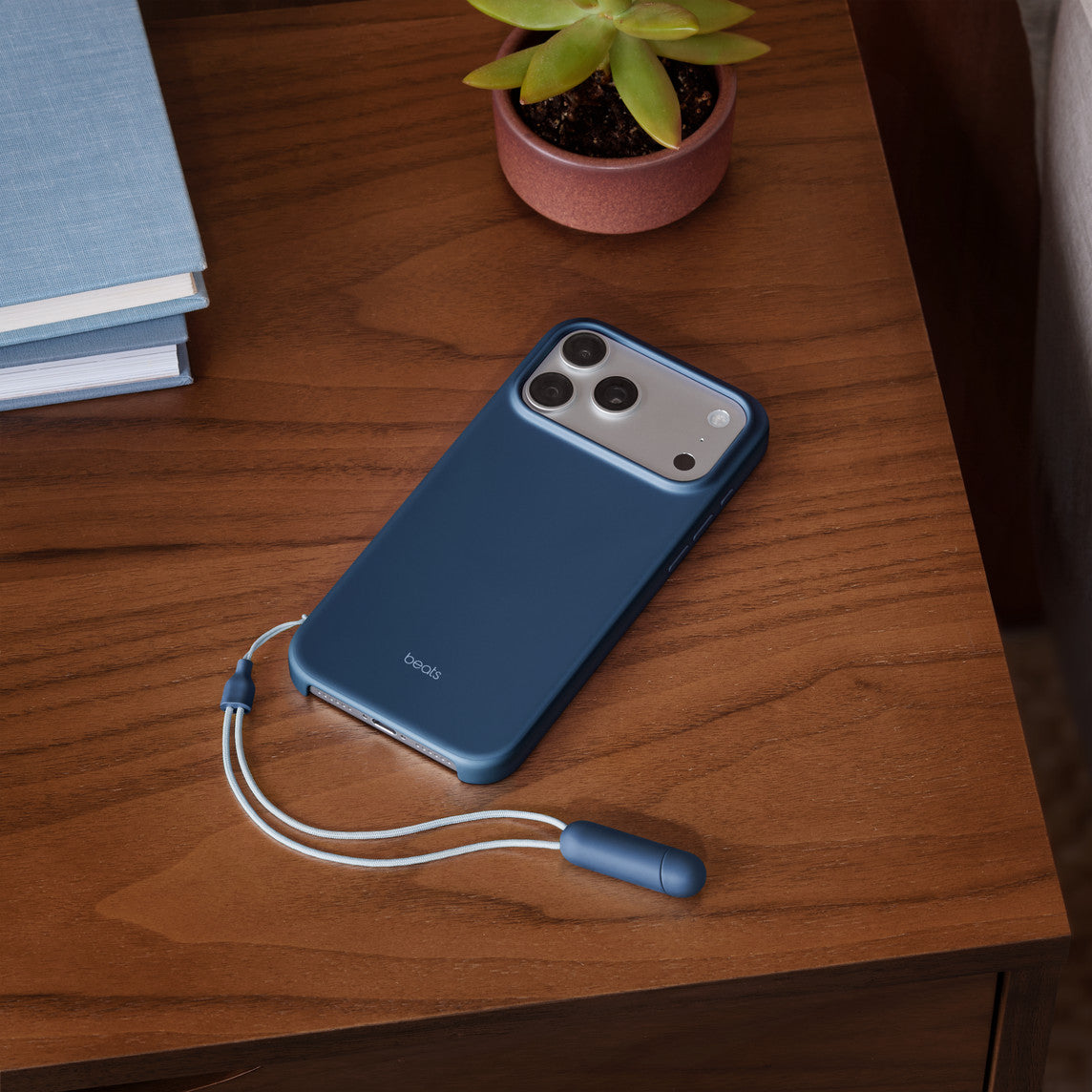 Capa Beats Kickstand iPhone 17 Pro Max Azul