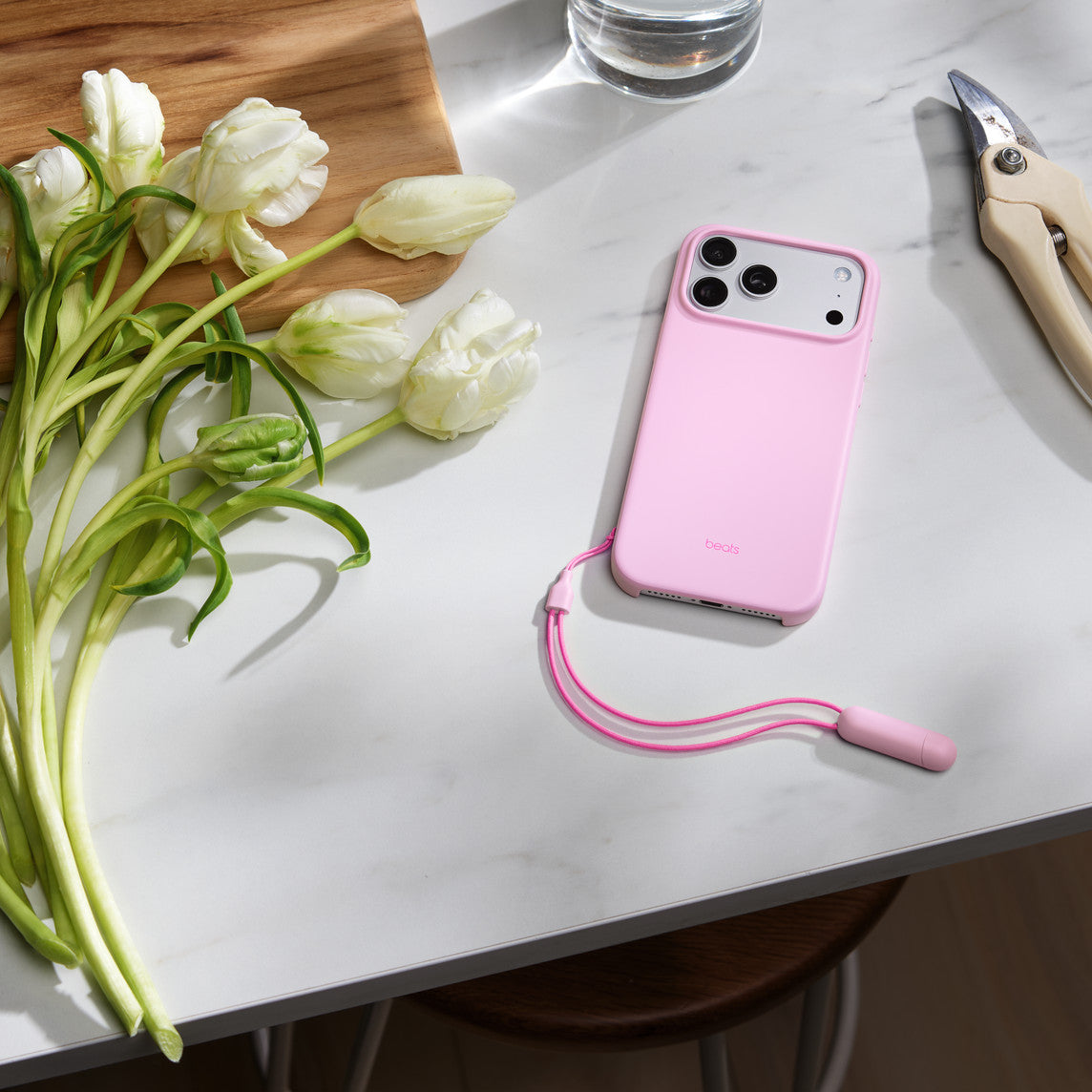 Capa Beats Kickstand iPhone 17 Pro Max Rosa