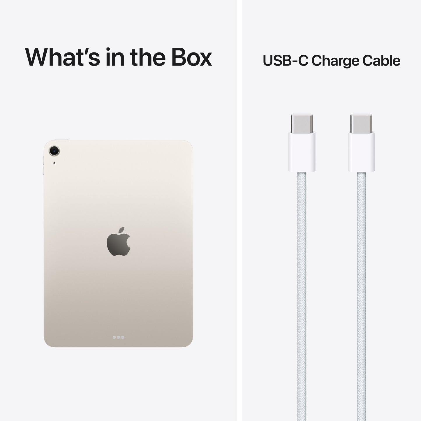 iPad Air de 11 polegadas Wi-Fi 128 GB - Luz das estrelas (M4)