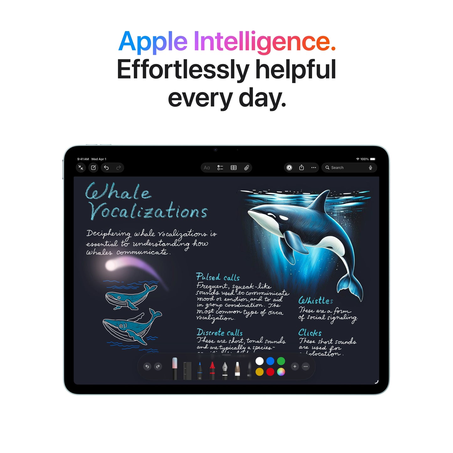 iPad Air de 13 polegadas Wi-Fi 128 GB - Cinzento sideral (M4)