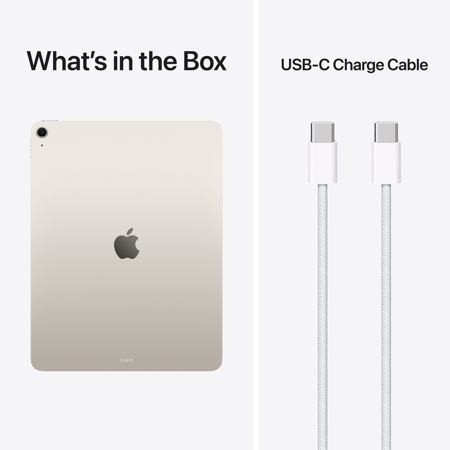 iPad Air de 13 polegadas Wi-Fi 128 GB - Luz das estrelas (M4)