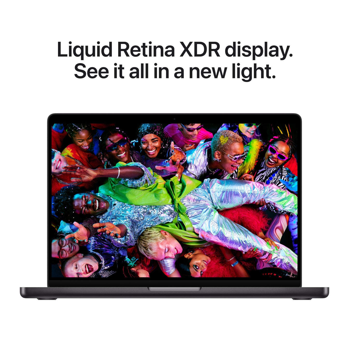 MacBook Pro de 14 polegadas: Processador M5 da Apple com CPU 10‑Core e GPU 10‑Core, 1 TB SSD - Preto sideral