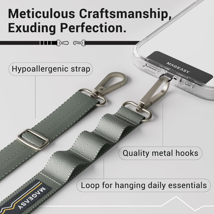 MAGEASY Strap 20mm Misty Blue