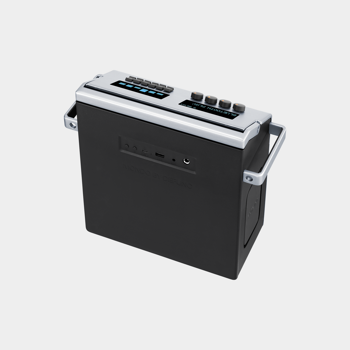 Coluna Mondo Speaker Medium Metal Grey