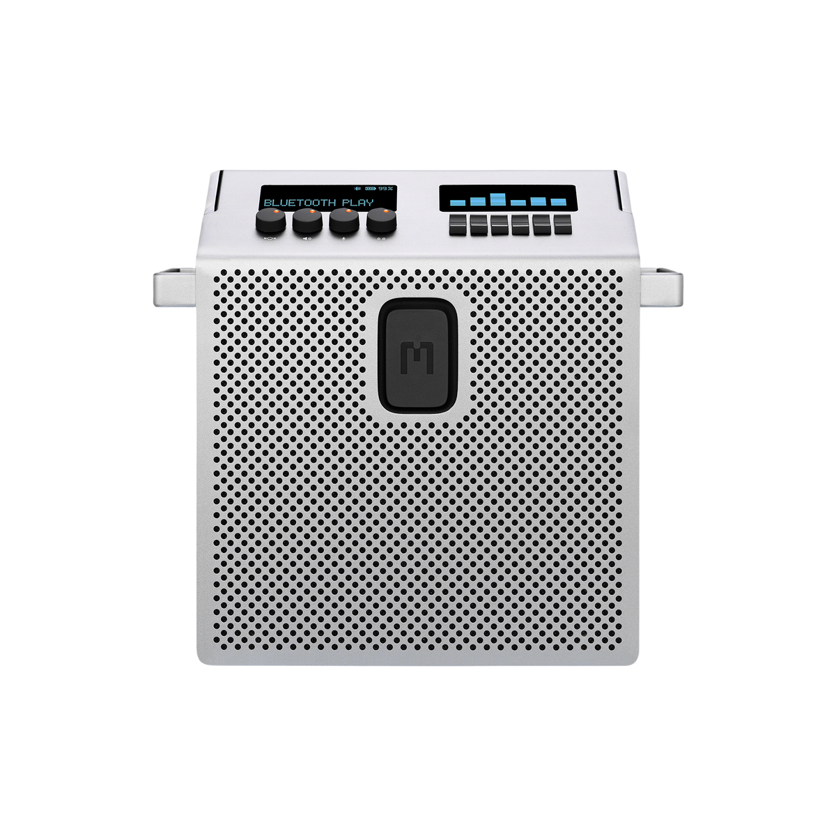 Coluna Mondo Speaker Medium Metal Grey