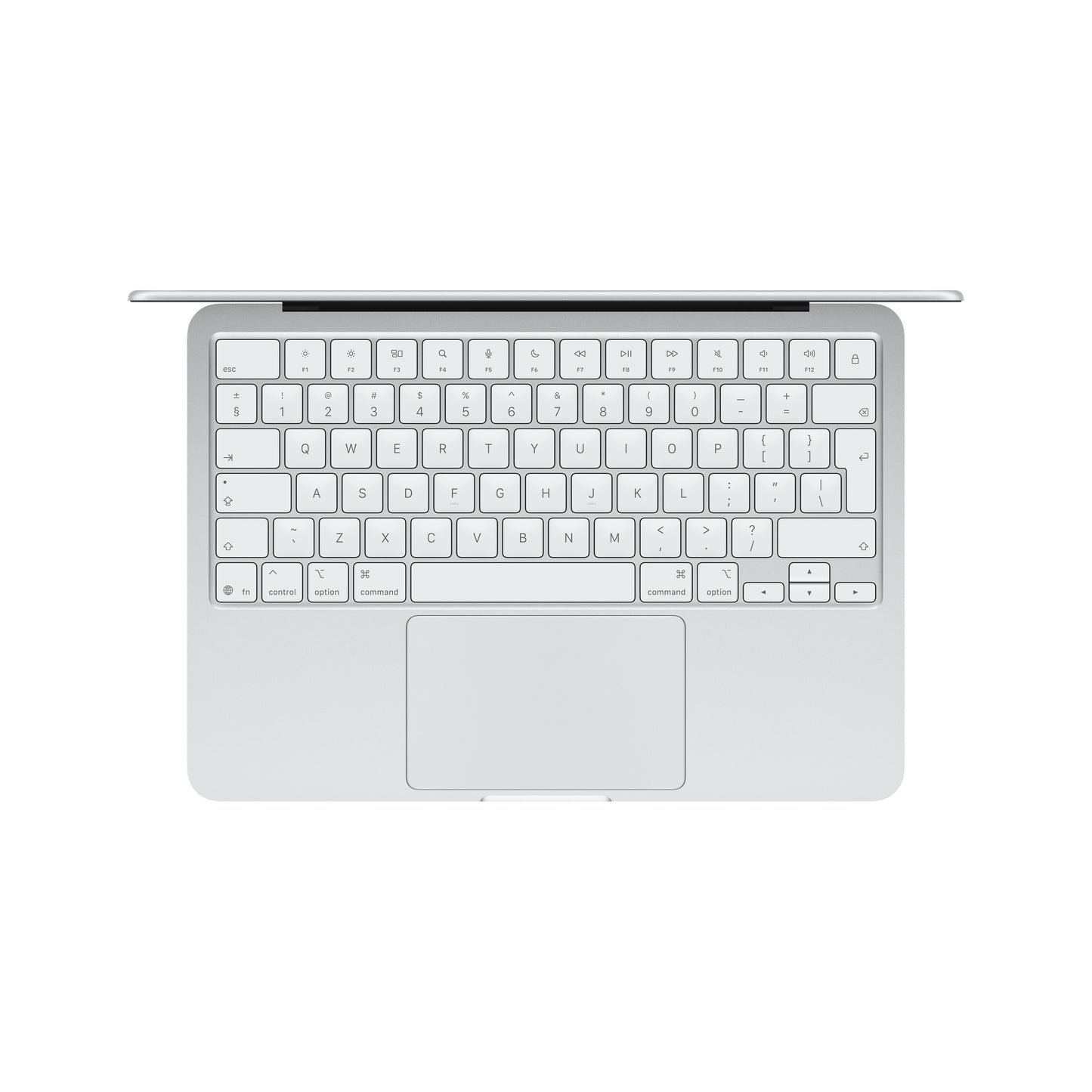 MacBook Neo de 13 polegadas: Processador A18 Pro da Apple com CPU 6_Core e GPU 5_Core, Magic Keyboard, 256 GB SSD - Prateado