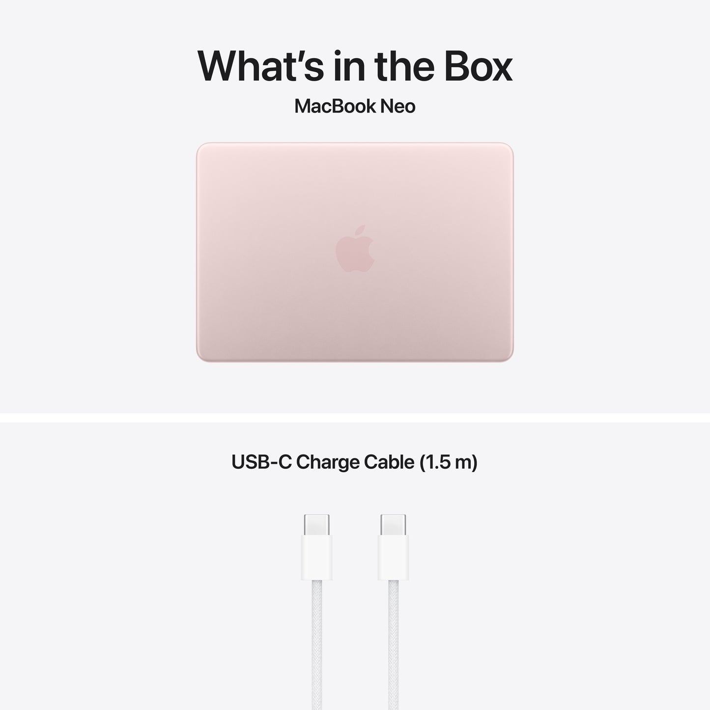 MacBook Neo de 13 polegadas: Processador A18 Pro da Apple com CPU 6_Core e GPU 5_Core, Magic Keyboard com Touch ID, 512 GB SSD - Rosado