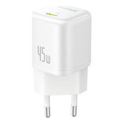 Carregador Baseus PicoGo GaN Fast Charger Ultra-Mini 45W USB-C Branco