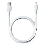 Baseus Cabo Silky Series Fast Charging Cable Usb To Ip 2.4A 1M Moon White
