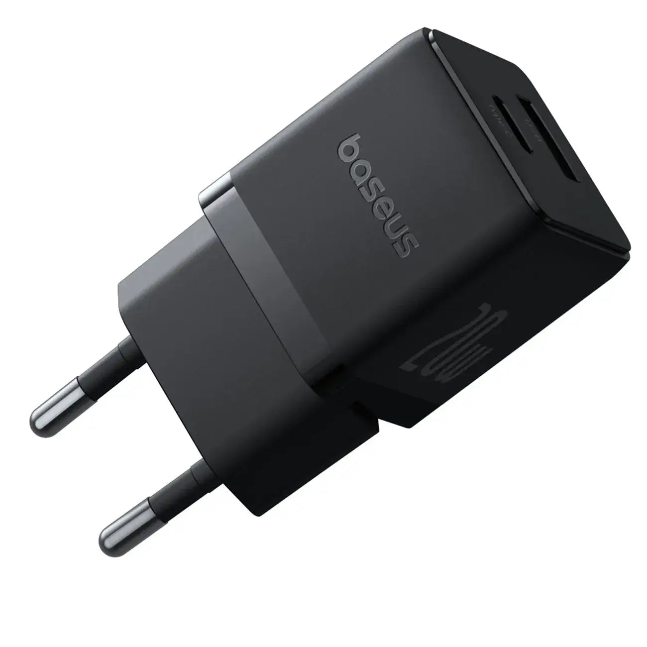 Baseus Carregador Palm Fast Charger C+U 20W Eu Cluster Black
