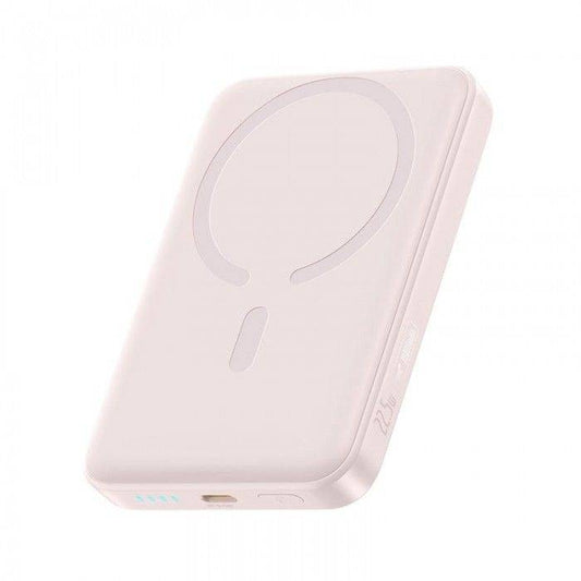 Baseus Powerbank Enerfill Fm11 Ultra-Mini Magnetic Power Bank 10000Mah 22.5W Baby Pink