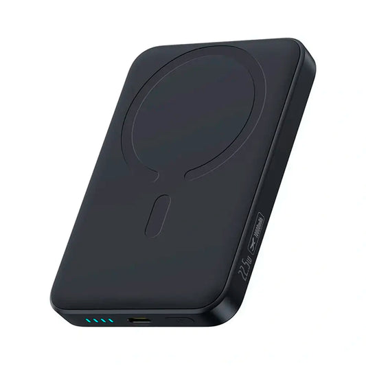 Baseus Powerbank Enerfill Fm11 Ultra-Mini Magnetic Power Bank 10000Mah 22.5W Cosmic Black (Includ