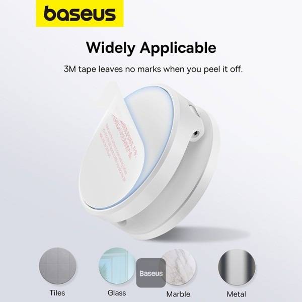 Baseus MagPro Magnetic Foldable Phone Mount Moon Branco