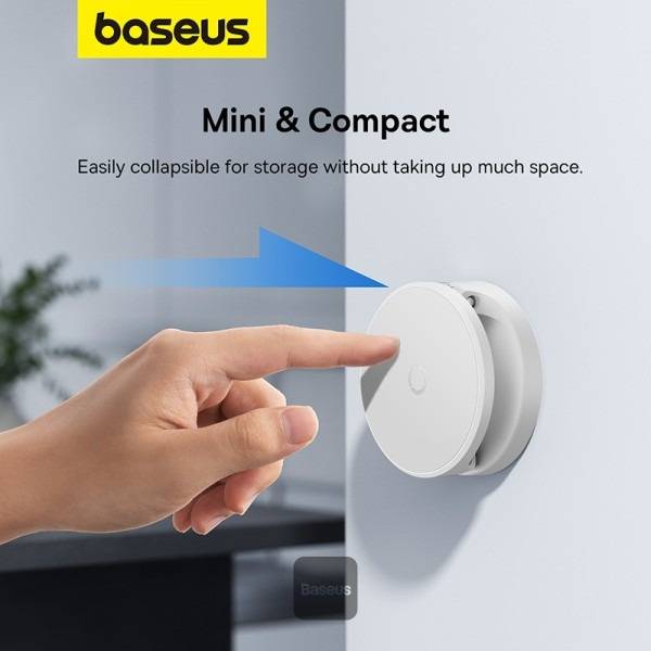 Baseus MagPro Magnetic Foldable Phone Mount Moon Branco