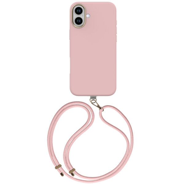 PRODIGEE Case Valley iPhone 16 (Blush & Strap)