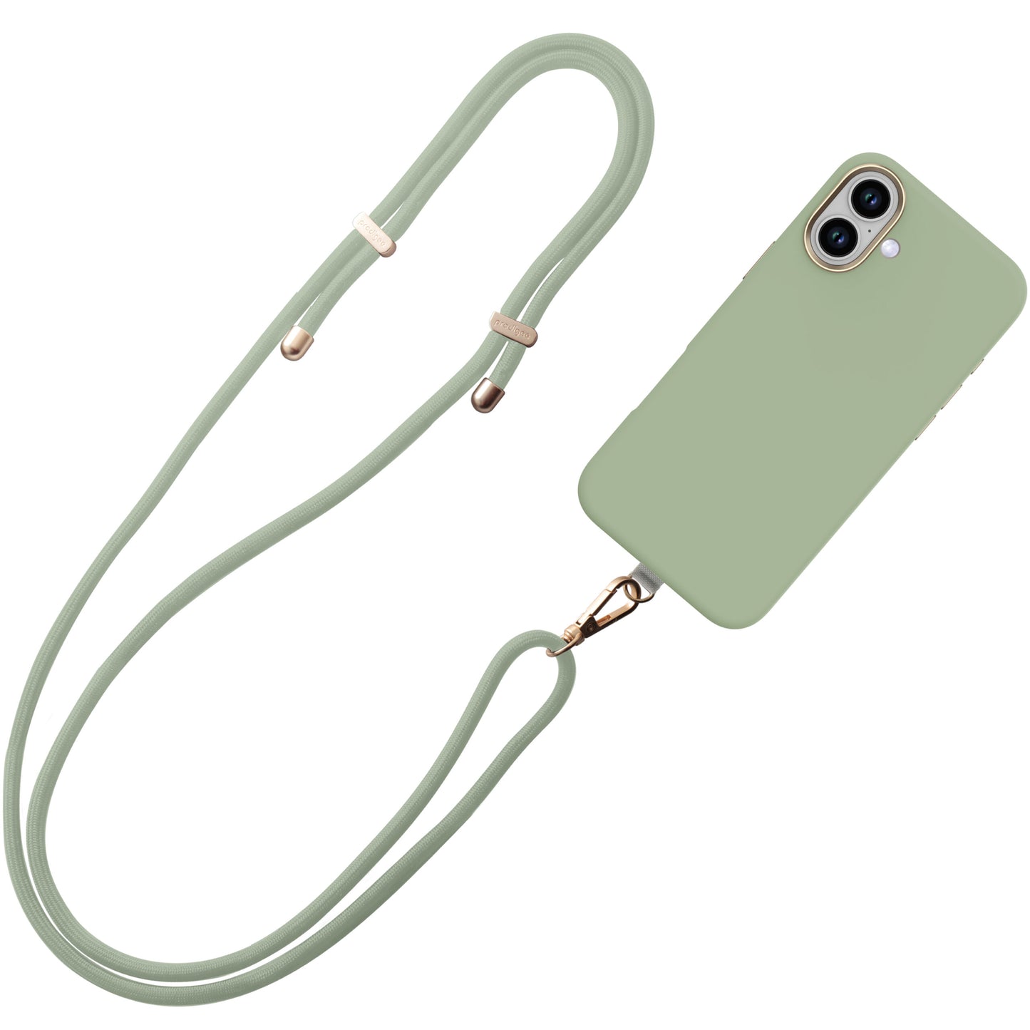 PRODIGEE Case Valley iPhone 16 (Sage&Strap)