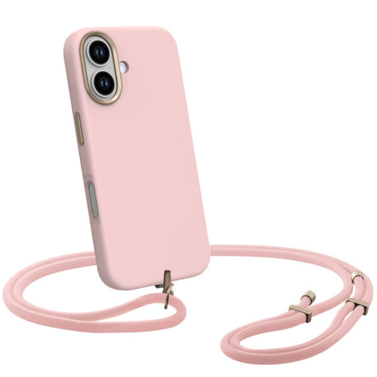 PRODIGEE Case Valley iPhone 16 (Blush & Strap)