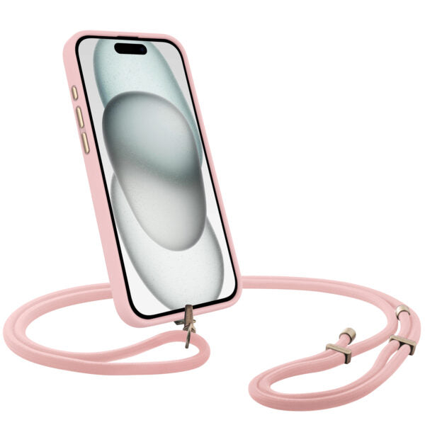 PRODIGEE Case Valley iPhone 16 (Blush & Strap)