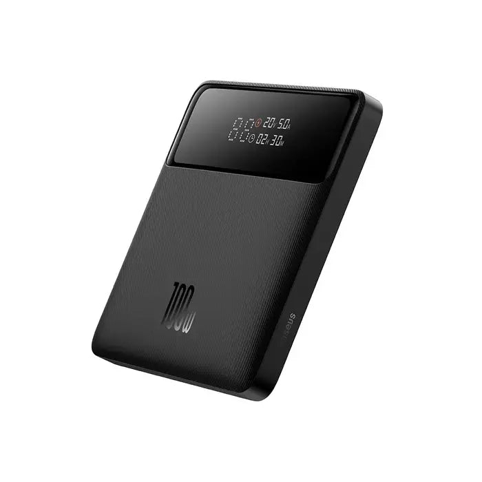Baseus Blade Power Digital Display Fast Charging Power Bank Hd Edition 20000Mah 100W Black