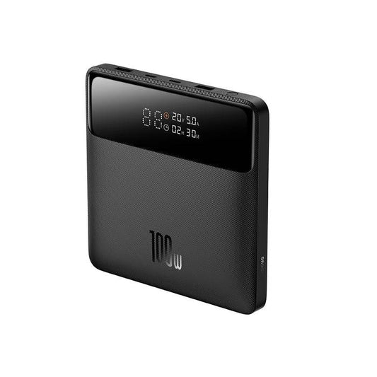 Baseus Blade Power Digital Display Fast Charging Power Bank Hd Edition 20000Mah 100W Black