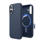 Magnetic Silicone Case Elago iPhone 17 Azul
