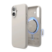 Capa Elago Magnetic Silicone iPhone 17 Stone