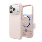 Magnetic Silicone Case Elago iPhone 17 Pro Rosa