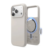 Capa Elago Magnetic Silicone iPhone 17 Pro Stone