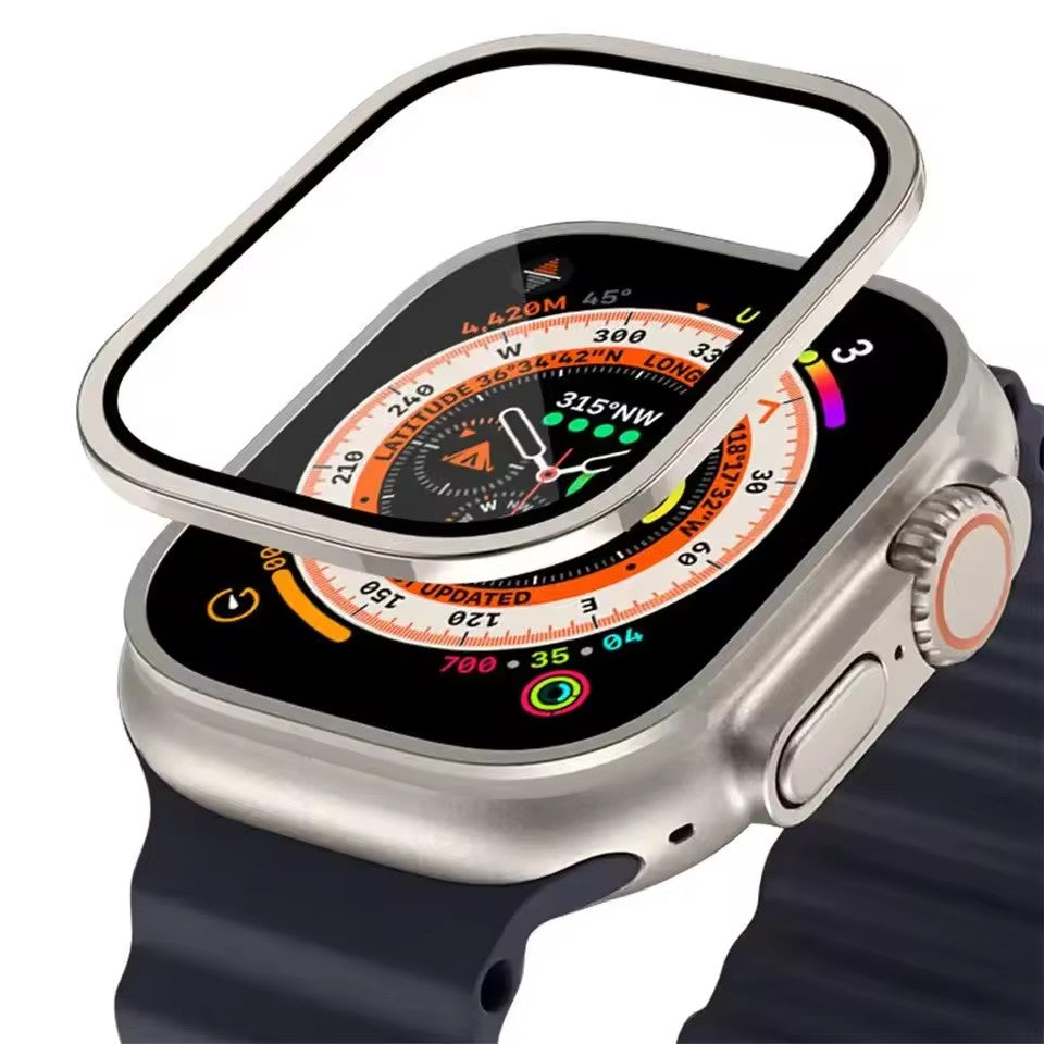 Pelicula Inmove Apple Watch Metal + Glass 49mm Titanium