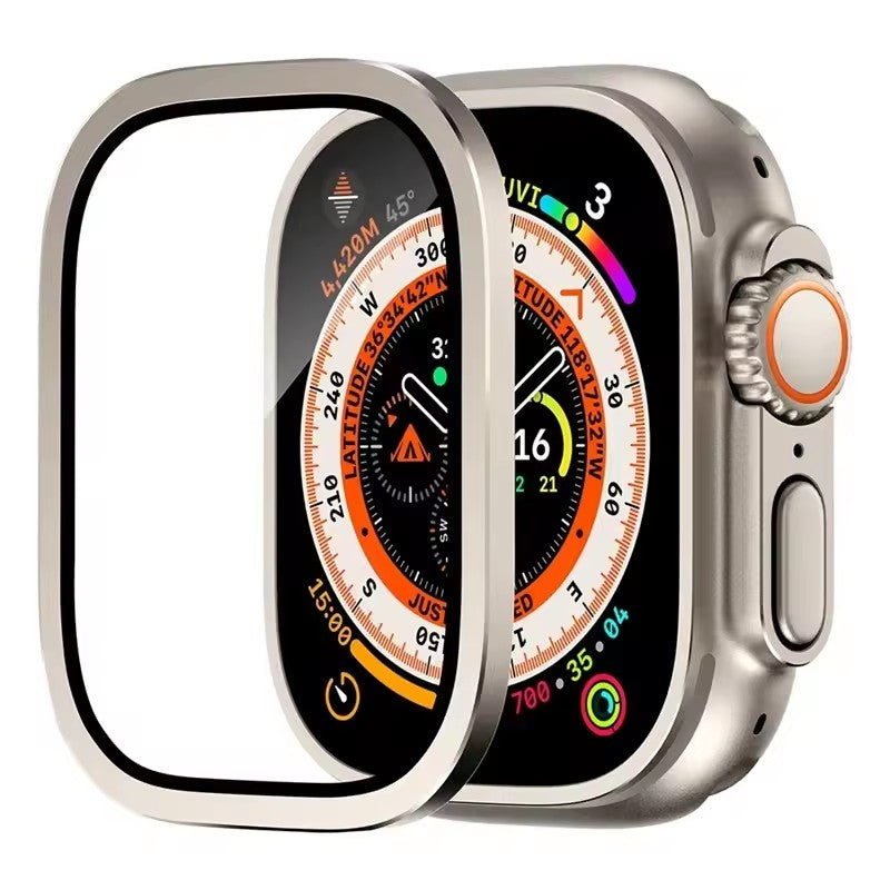 Pelicula Inmove Apple Watch Metal + Glass 49mm Titanium