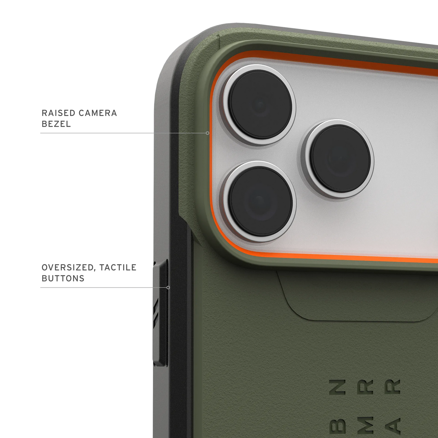 UAG iPhone 17 Pro Max Civilian MagSafe Olive/Orange